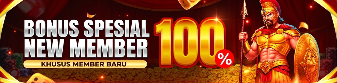 BONUS NEW MEMBER 100%